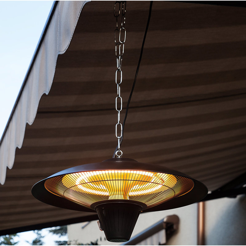 Belfry Heating Kaba Ceiling Mounted Electric Patio Heater Wayfair.co.uk